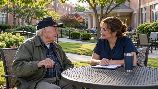 A supportive environment at delaware valley veterans home for veterans’ care